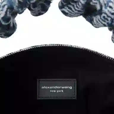 Alexander Wang Scrunchie Denim Tote