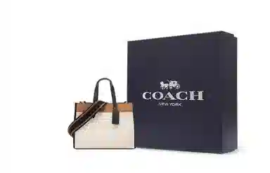 COACH Field 30 Logo Tote