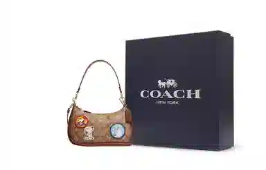 COACH x Peanuts Teri 25 Brown Rust