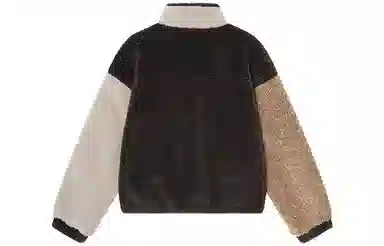 华人青年 拼接撞色立领棉服 男款