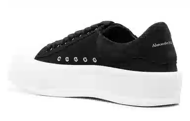 Alexander McQueen Deck Low Black