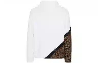 Fendi SS23 Logo Hoodie White