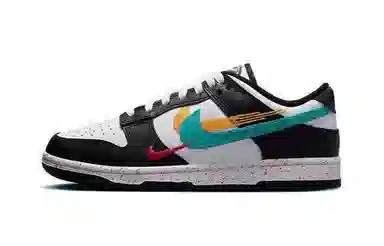 Nike Dunk Low Multi-color swoosh