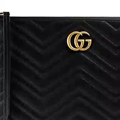 Gucci GG Marmont Clutch Black