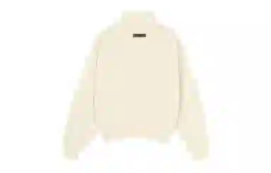 Fear of God Essentials FW22 Fullzip Jacket Egg Shell