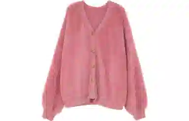 小镇姗姗 纯色宽松针织衫 女款