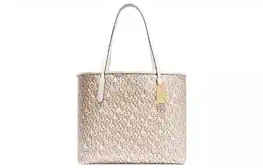 COACH City Tote Chalk White