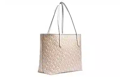 COACH City Tote Chalk White