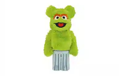 BERBRICK x SESAME STREET OSCAR THE GROUCH Costume Ver. 1000 70cm