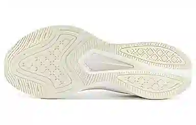 特步 柔软舒适 防滑耐磨减震 低帮 跑步鞋 帆白