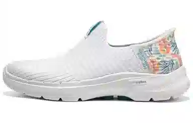 Skechers Go Walk 6 Slip-Ins White Blue