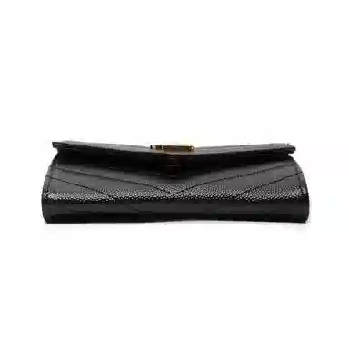 Saint Laurent Envelope Wallet Black
