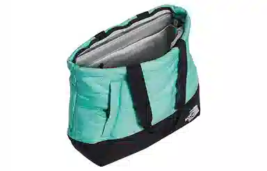 The North Face Tote Bag Green Black