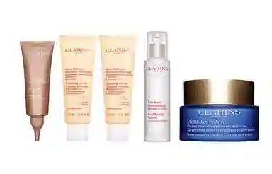 娇韵诗 颈霜洁面乳美胸丰盈乳晚霜组合 保湿滋润