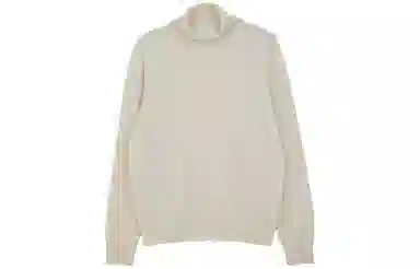 小镇姗姗 纯色高领套头针织衫 女款