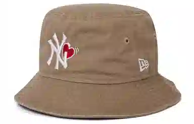 New Era MLB Embroidered Heart Cotton Bucket Hat