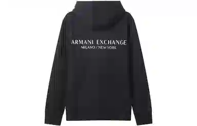 Armani Exchange Hoodie Black