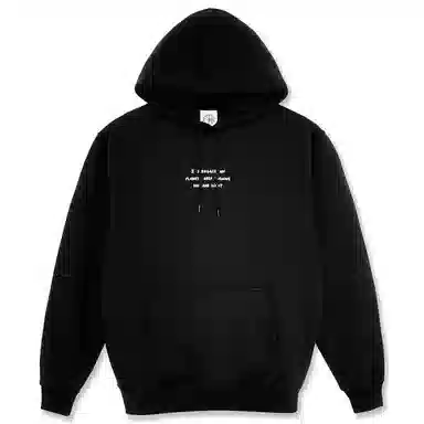 Polar Skate Co Struggle Hoodie Black