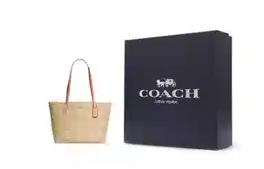 COACH Zip Top Tote