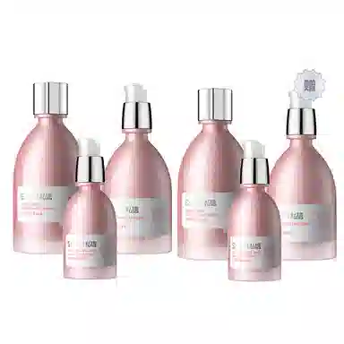 私信 樱焕亮粉晶柔肤水精华液乳 保湿补水