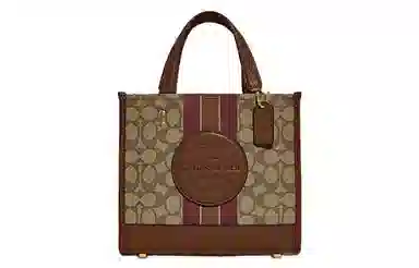 COACH Dempsey 22 Logo Tote