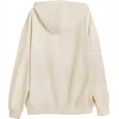 兔半眠 纯色拉链连帽卫衣制服上装 女款