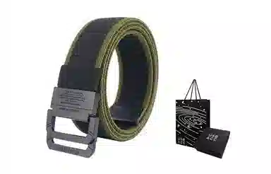 US8ACC Double Ring Buckle Canvas Outdoor Belt