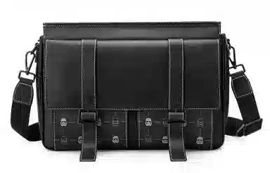 GUDI Messenger Bag Black