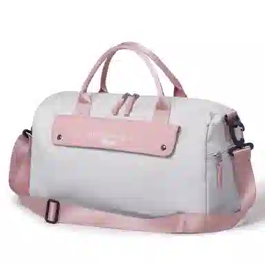 LOVERPUSS Gym Bag Grey Pink