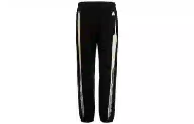 Y-3 SS23 Paint Effect French Terry Sweatpants Black