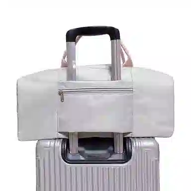 LOVERPUSS Gym Bag Grey Pink