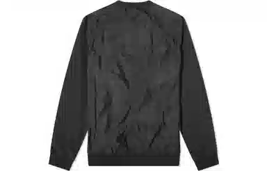 Stone Island Nylon Crewneck Sweatshirt Black