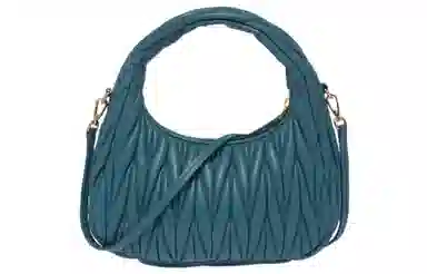 Miu Miu Wander Matelassé Blue