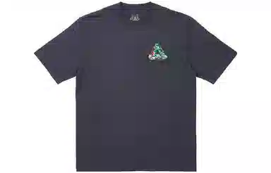 PALACE SS23 Jungle Camo Tri-ferg T-shirt Navy LogoT