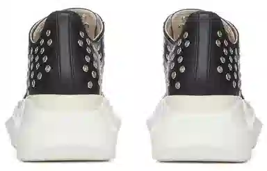 Rick Owens DRKSHDW Abstract Low Top Fashion Sneakers Black