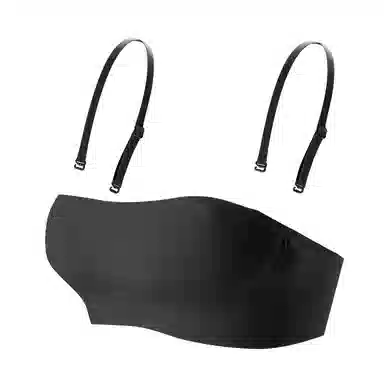 内在密码 纯色可拆卸肩带防滑聚拢小胸隐形美背抹胸无痕防下垂防走光文胸