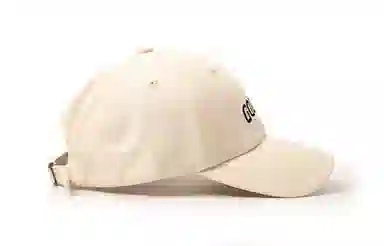 白卷 简约刺绣软顶 棉 棒球帽 男女同款情侣款