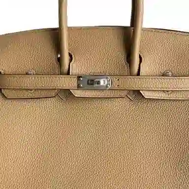 HERMES Birkin 25 Togo 4B Biscuit