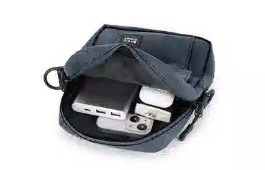 阿尔派妮 休闲时尚日系百搭通勤便携出行 织物 手机包单肩包斜挎包 常规 男女同款情侣款 多色