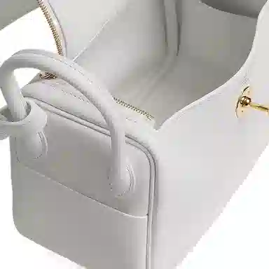 HERMES Lindy 19 Swift 01 Blanc