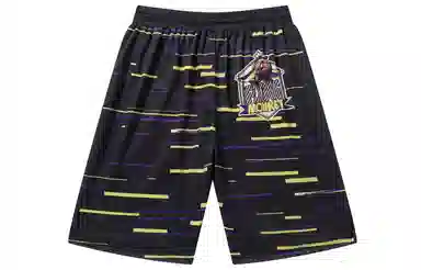 FireMonkey Neon Print Mesh Shorts