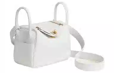 HERMES Lindy 19 Swift 01 Blanc