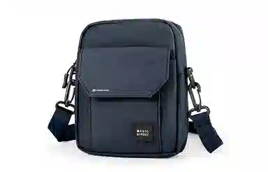 阿尔派妮 休闲时尚日系百搭通勤便携出行 织物 手机包单肩包斜挎包 常规 男女同款情侣款 多色