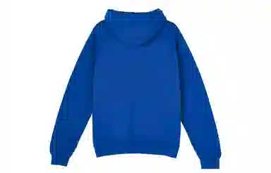 Thrasher Flame Logo Hood Royal