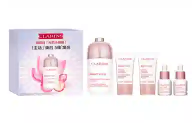 娇韵诗 透亮焕白淡斑精华套组 补水保湿