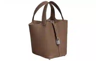 HERMES Picotin Lock 18 Clemence 18 Etoupe