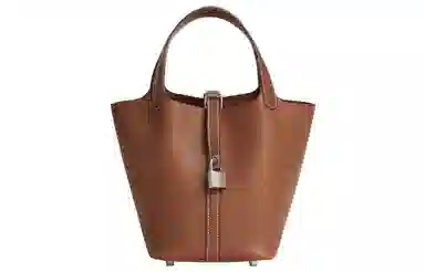 HERMES Picotin Lock 18 Barenia Faubourg 34 Fauve