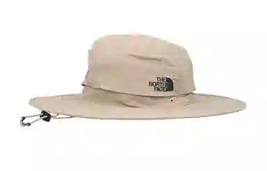 The North Face Logo Bucket Hat Beige