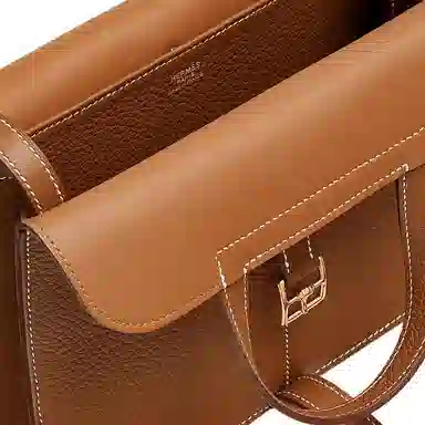 HERMES Halzan 25 Clemence 37 Gold