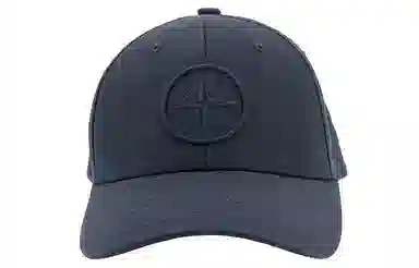 Stone Island Logo Cap Navy